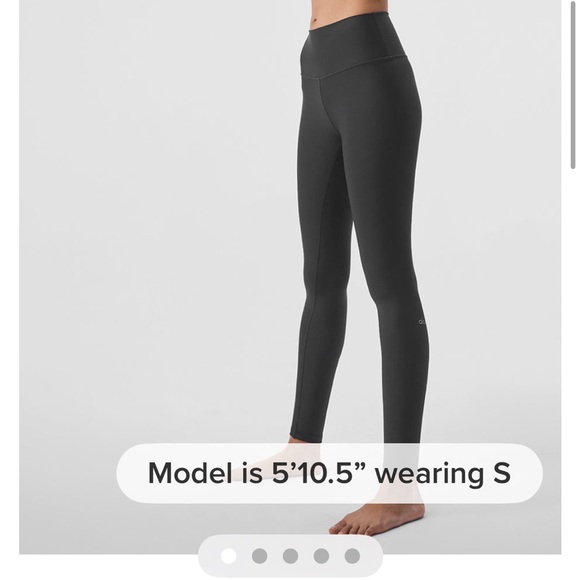 ALO Yoga Pants - ALO Yoga Classic Anthracite Leggings